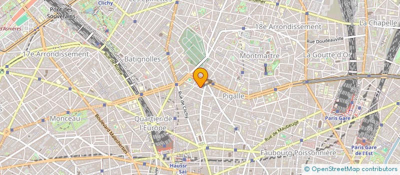 localisation de l'entreprise ASSO ECOLE NATIONALE DE PROCEDURE ENP-PRO  PARIS