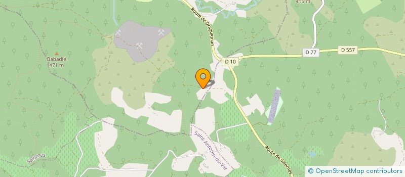 localisation de l'entreprise ASSO ECURIE D AUTRY  VILLECROZE