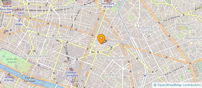 localisation de l'entreprise ASSO EDNA à PARIS