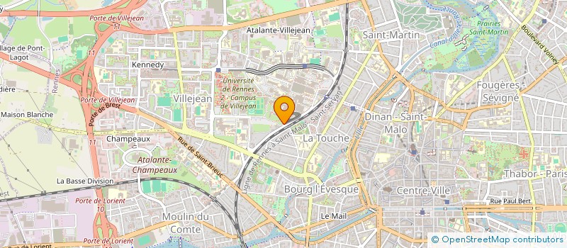 localisation de l'entreprise ASSO EDUCATION SOINS AIDE DOMICILE à RENNES
