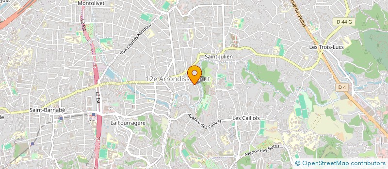 localisation de l'entreprise ASSO EMPLOI FORMATION à MARSEILLE