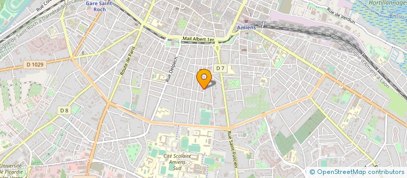 localisation de l'entreprise ASSO EN PLEIN CHOEUR  AMIENS