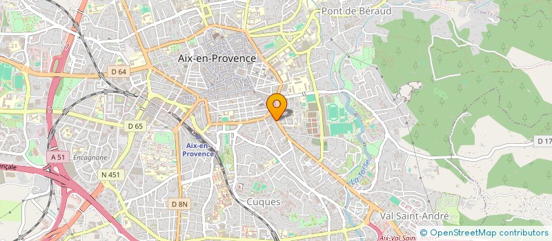 localisation de l'entreprise ASSO ENSEI RECH RELAT INTERNES à AIX-EN-PROVENCE