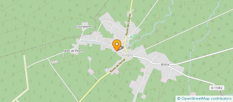 localisation de l'entreprise ASSO EQUITATION LITTORAL  LUGOS