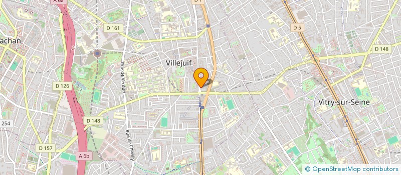 localisation de l'entreprise ASSO EURO IVOIRE CREATIQUE à VILLEJUIF