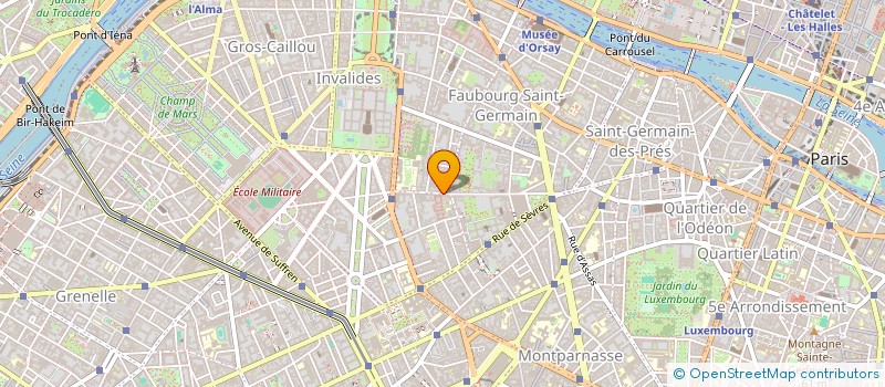 localisation de l'entreprise ASSO EUROPEE ETUDE PROSPECTIVE  PARIS