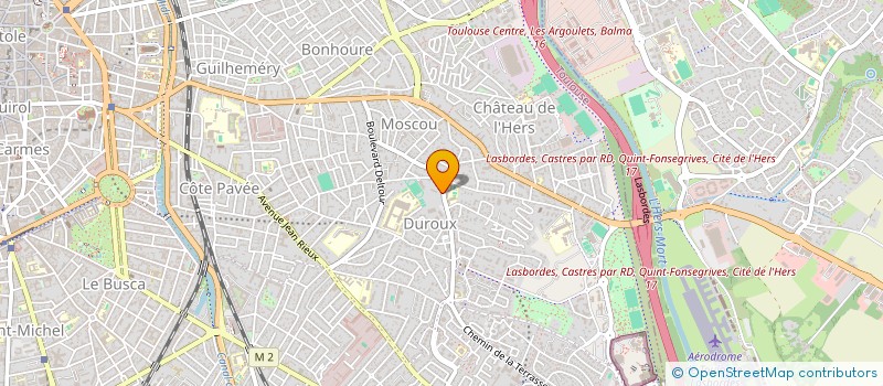 localisation de l'entreprise ASSO EXPLOR APPLIC COMPETENCES ET TALENT à TOULOUSE