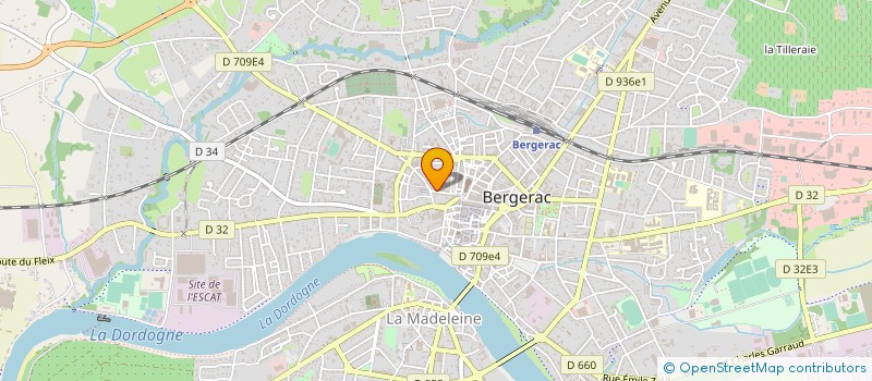 localisation de l'entreprise ASSO FAMILIALE CATHOLIQUE BERGERACOIS  BERGERAC