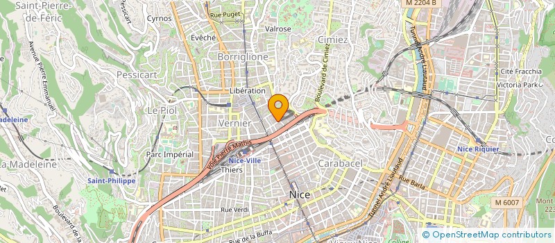 localisation de l'entreprise ASSO FAMILIALE CATHOLIQUE DE NICE à NICE