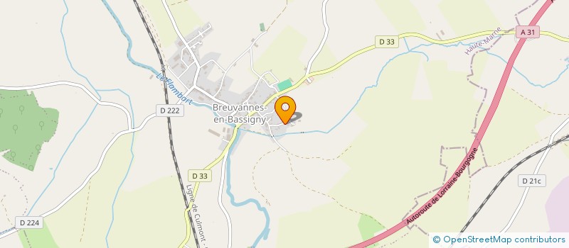 localisation de l'entreprise ASSO FAMILIALE RURALE BREUVANNES à BREUVANNES-EN-BASSIGNY