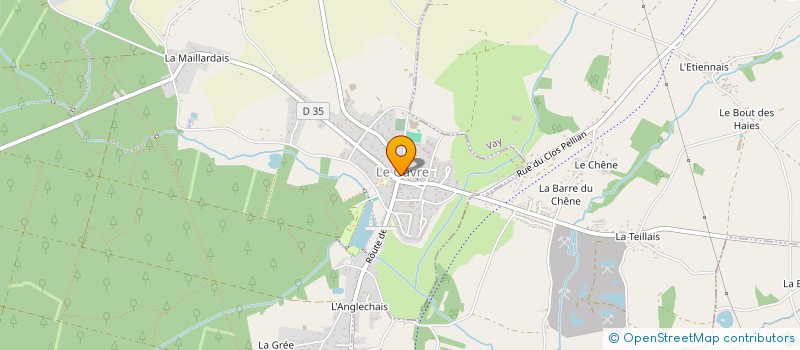 localisation de l'entreprise ASSO FAMILIALE RURALE DU GAVRE à LE GAVRE