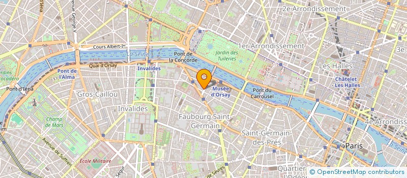 localisation de l'entreprise ASSO FINANCEMENT ELECTORALE LISTE SOUTENUE PS ELECTIONS EUROPEENNES 2014 - CIRCONSCRIPTION NORD OUEST  PARIS