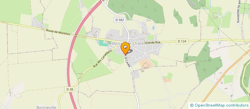 localisation de l'entreprise ASSO FIT DANSE BOISSEY LE CHATEL  BOISSEY-LE-CHATEL