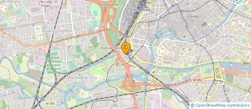 localisation de l'entreprise ASSO FLASH MARIONNETTES à STRASBOURG