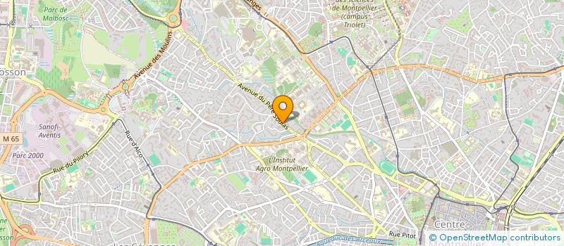 localisation de l'entreprise ASSO FORMA PERSONNELS SANITAIRES SOCIAUX à MONTPELLIER