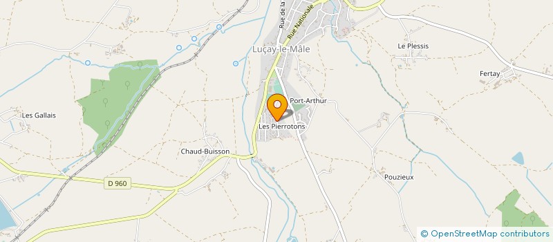 localisation de l'entreprise ASSO FOYER ENTR ESPOIR SOLEIL à LUCAY-LE-MALE