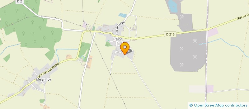 localisation de l'entreprise ASSO FOYER RURAL DE PECY ET ENVIRONS  PECY