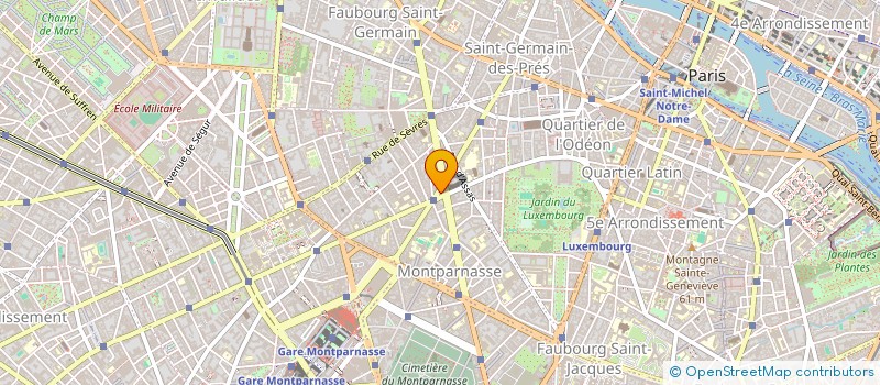 localisation de l'entreprise ASSO FRANCAISE DE CHIRURGIE à PARIS