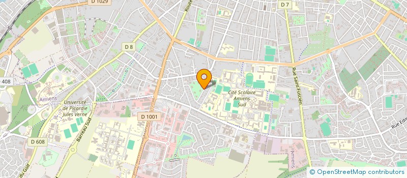 localisation de l'entreprise ASSO FRANCAISE GOLFEURS HANDICAPES  AMIENS