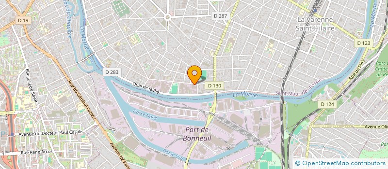 localisation de l'entreprise ASSO FRANCE à SAINT-MAUR-DES-FOSSES