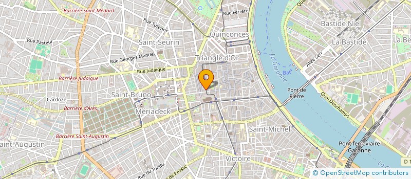 localisation de l'entreprise ASSO FRANCE ASSAINISSEMENT EAU à BORDEAUX