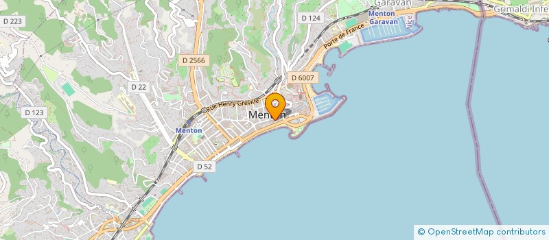 localisation de l'entreprise ASSO FRANCE URSS à MENTON