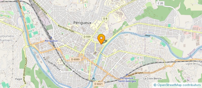 localisation de l'entreprise ASSO GEST REST ADMIN DEPART à PERIGUEUX