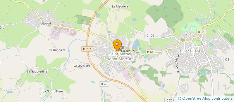 localisation de l'entreprise ASSO GESTION CANTINE SCOLAIRE à SAINT-MESMIN