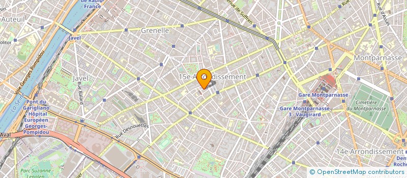 localisation de l'entreprise ASSO GESTION DU FOYER CARCEL à PARIS