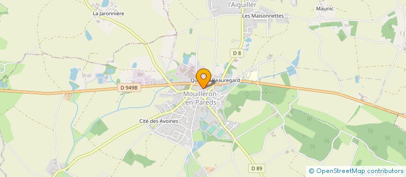 localisation de l'entreprise ASSO GESTION RESTAU SCOLAIRE à MOUILLERON-SAINT-GERMAIN