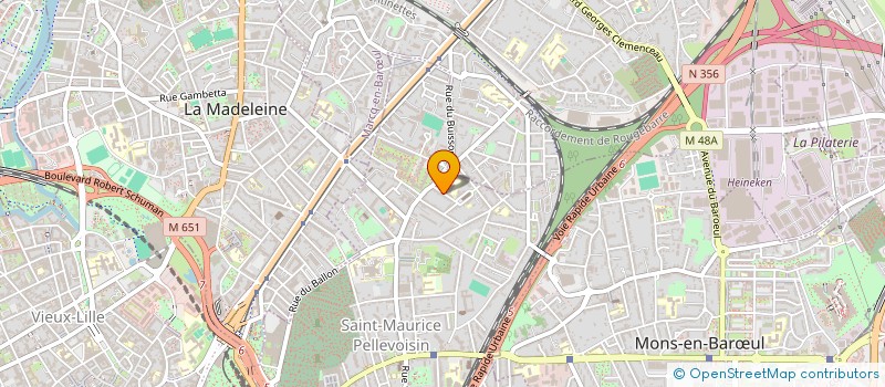 localisation de l'entreprise ASSO GRUPO CAPOEIRA BRASIL LILLE à LILLE
