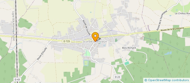 localisation de l'entreprise ASSO GYM DETENTE  SAINT GENEST D'AMBIERE