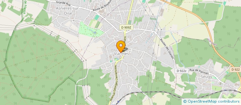 localisation de l'entreprise ASSO HOCKEY ROLLER CLUB DE VIARMES  VIARMES