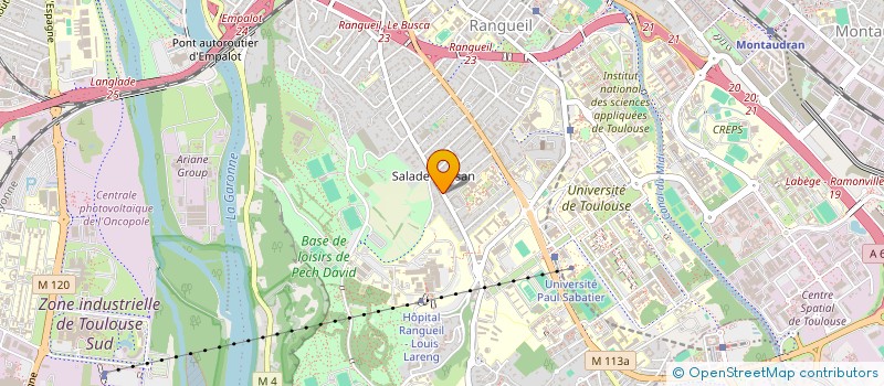 localisation de l'entreprise ASSO&IM à TOULOUSE