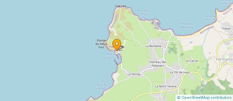 localisation de l'entreprise ASSO IMM NOTRE DAME DE LORETTE  FERMANVILLE