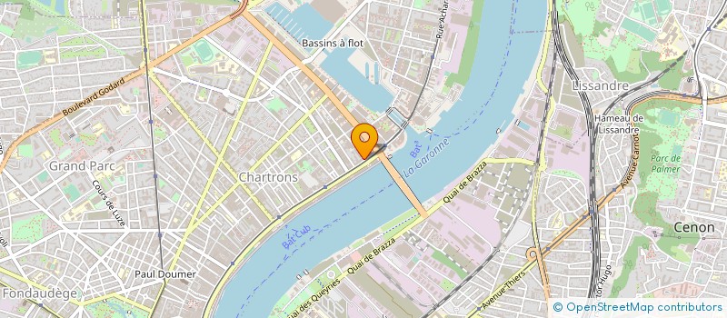 localisation de l'entreprise ASSO INSEEC BUSINESS OFFICE à BORDEAUX