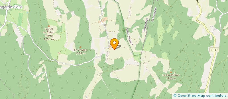 localisation de l'entreprise ASSO INTER SOIREES D'ETE GARGAS LUBERON  GARGAS