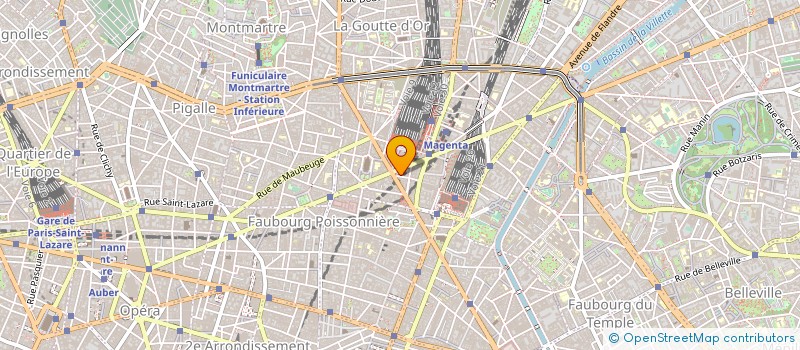 localisation de l'entreprise ASSO.ISEG LYON INSTIT SUP EUROPE GESTION  PARIS