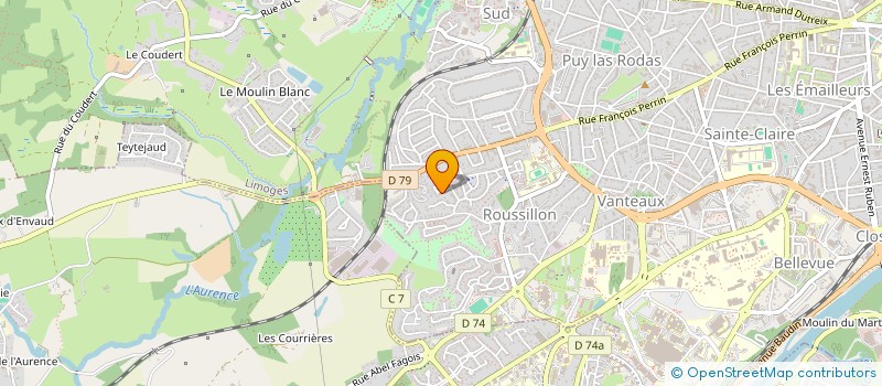 localisation de l'entreprise ASSO JAMAIS SANS MON ENFANT à LIMOGES