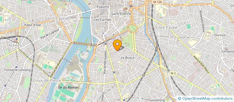 localisation de l'entreprise ASSO JEANNE DE LESTONNAC  TOULOUSE