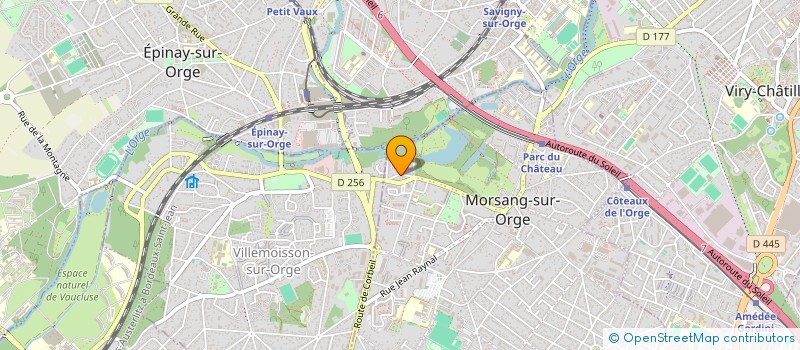 localisation de l'entreprise ASSO JEUNES à MORSANG-SUR-ORGE