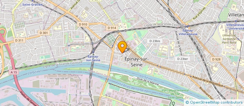 localisation de l'entreprise ASSO JUMELAGES EPINAY SUR SEINE à EPINAY SUR SEINE