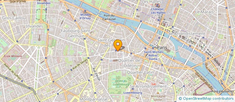 localisation de l'entreprise ASSO JURISTES AFFAI DE PARIS I  PARIS