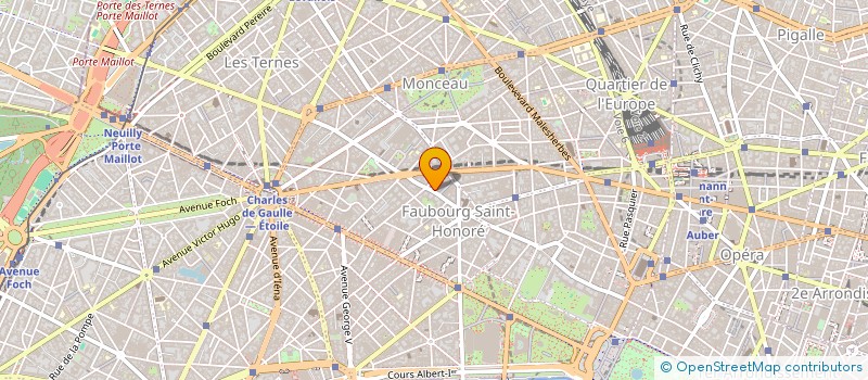 localisation de l'entreprise ASSO.L.1901 IMM ST PHILIPPE DU ROULE  PARIS