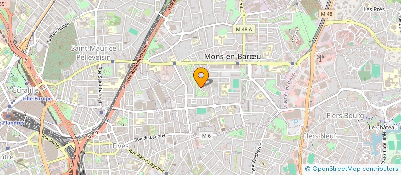 localisation de l'entreprise ASSO. LA CLANDESTINA  MONS-EN-BARUL