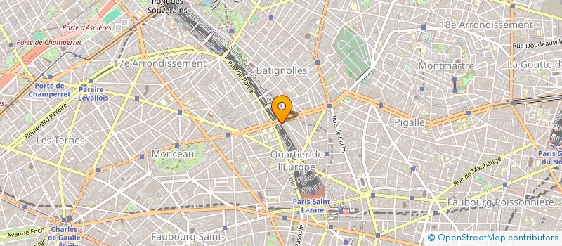 localisation de l'entreprise ASSO LA COMPAGNIE DU DESASTRE  PARIS