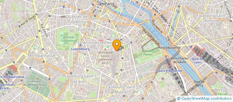 localisation de l'entreprise ASSO LE PATIO-GROUPEMENT INTERVENTIONS CULTURELLES  PARIS