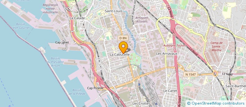 localisation de l'entreprise ASSO LES AGASSONS à MARSEILLE