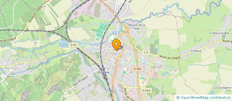 localisation de l'entreprise ASSO LES CHEVALIERS DE L ARQUEBUSE à CHAGNY