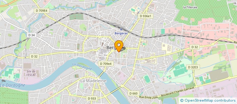 localisation de l'entreprise ASSO LES ENFANTS DE FRANCE à BERGERAC